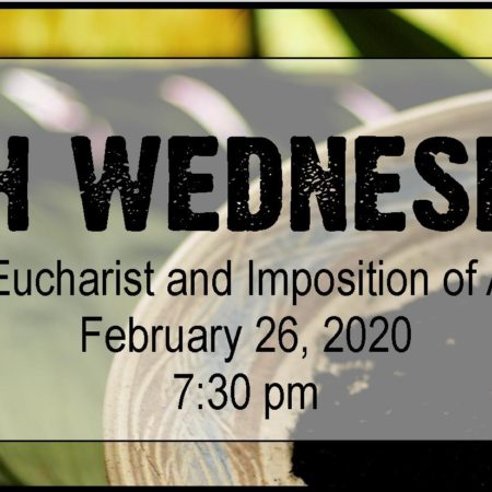 ash wednesday words of imposition