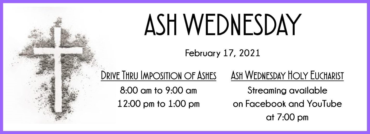 imposition of ashes episcopal