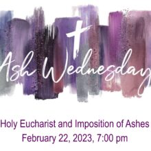 episcopal imposition of ashes